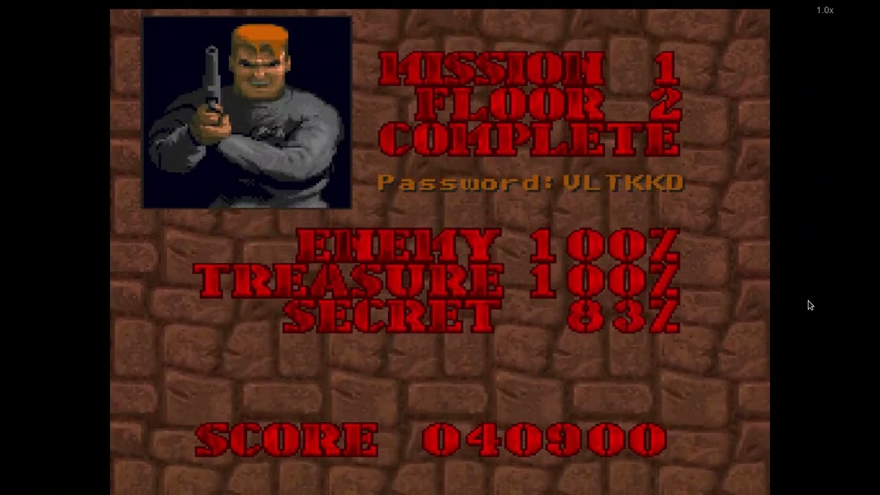 SNES Emulator - Wolfenstein 3D / PC Gameplay