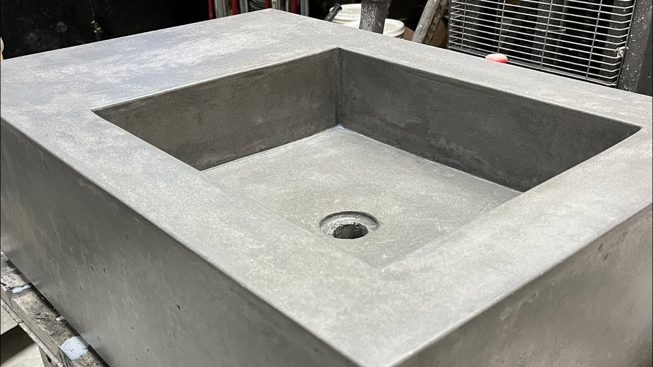 Concrete sink build. Part 1.