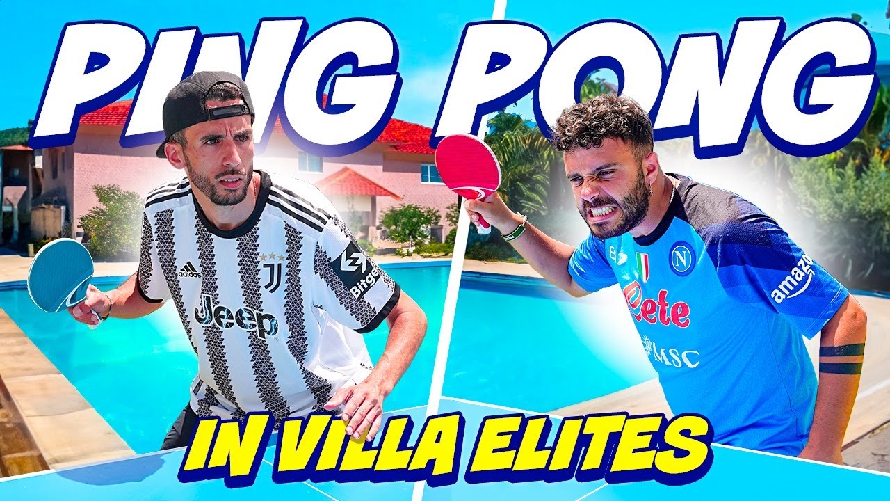 🏓 TORNEO di PING PONG in VILLA ELITES!