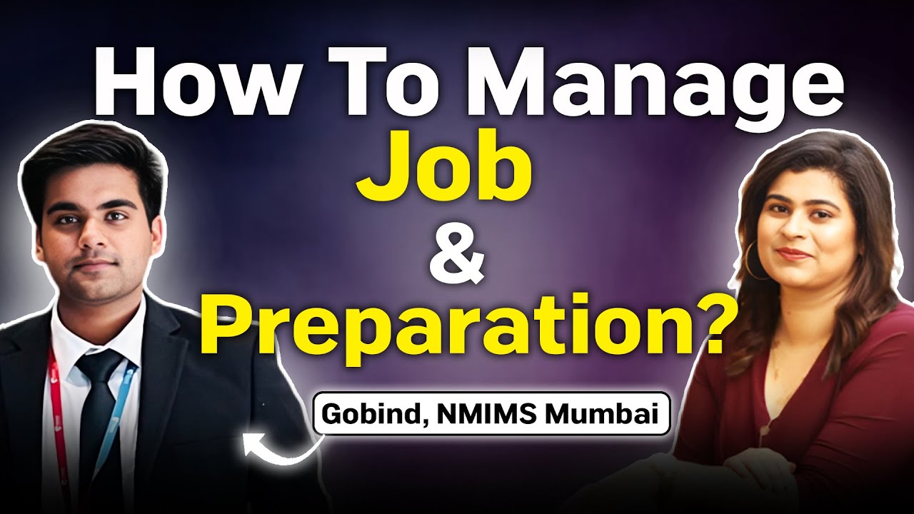 MBA Exams Preparation | Advice For Working Professionals | Ft. Gobind, NMIMS Mumbai #mbapreparation