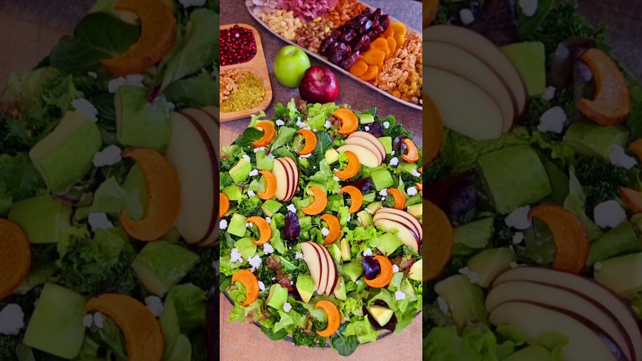 Ramadan Dates Sweet Potato Avocado SaladQuick, healthy & delicious easy salad