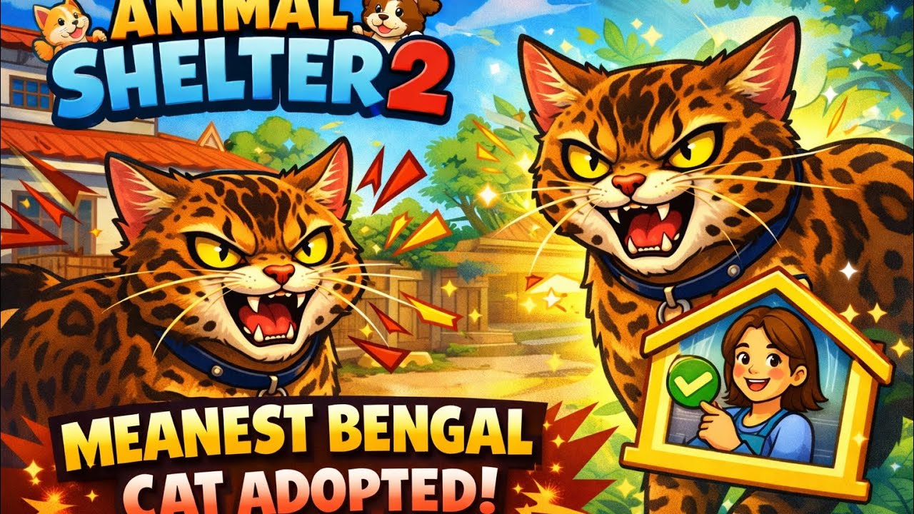 Sugar the Bengal Was a Nightmare… Now She’s ADOPTED!!!