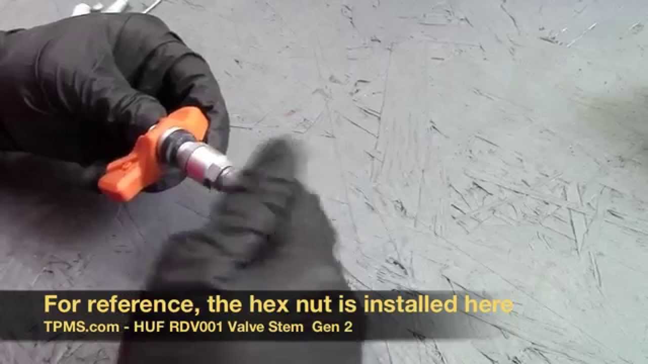 TPMS.com - HUF RDV001 GEN 2 Valve Stem Install