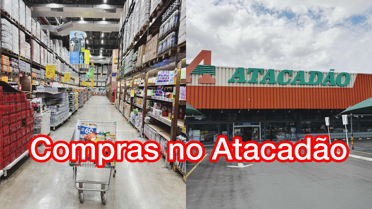 COMPRAS DO MÊS NO ATACADÃO