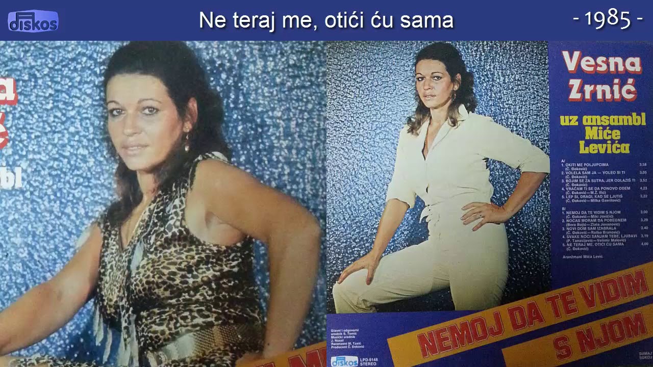 Vesna Zrnic - Ne teraj me, otici cu sama - (Audio 1985)