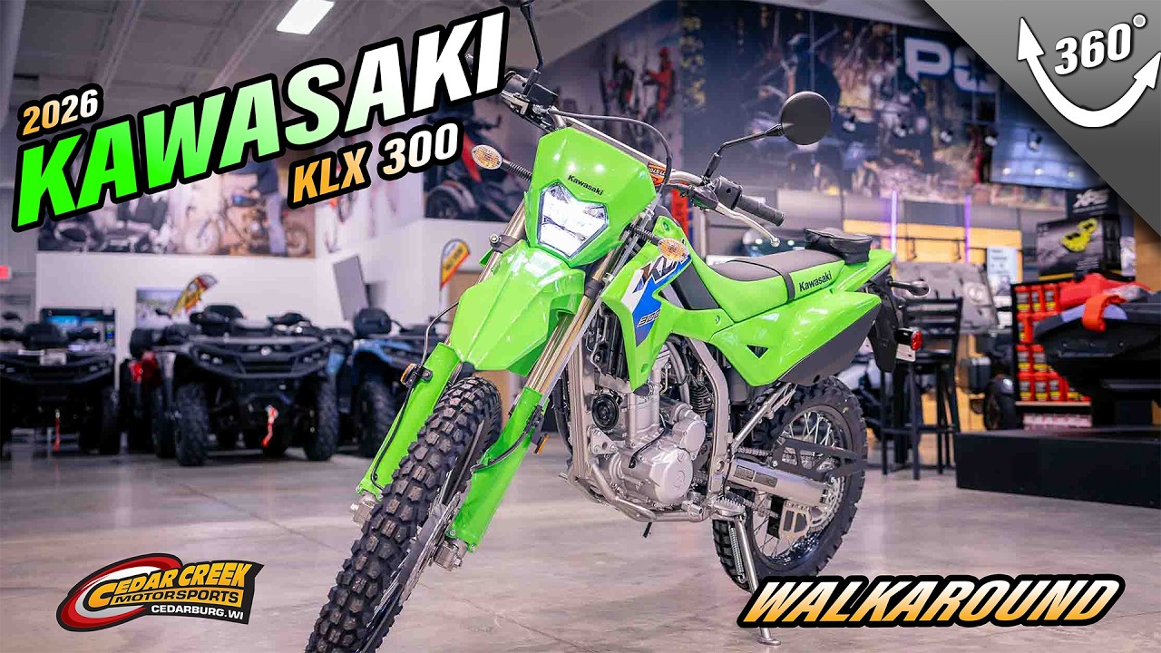 Walkaround | 2026 Kawasaki KLX®300