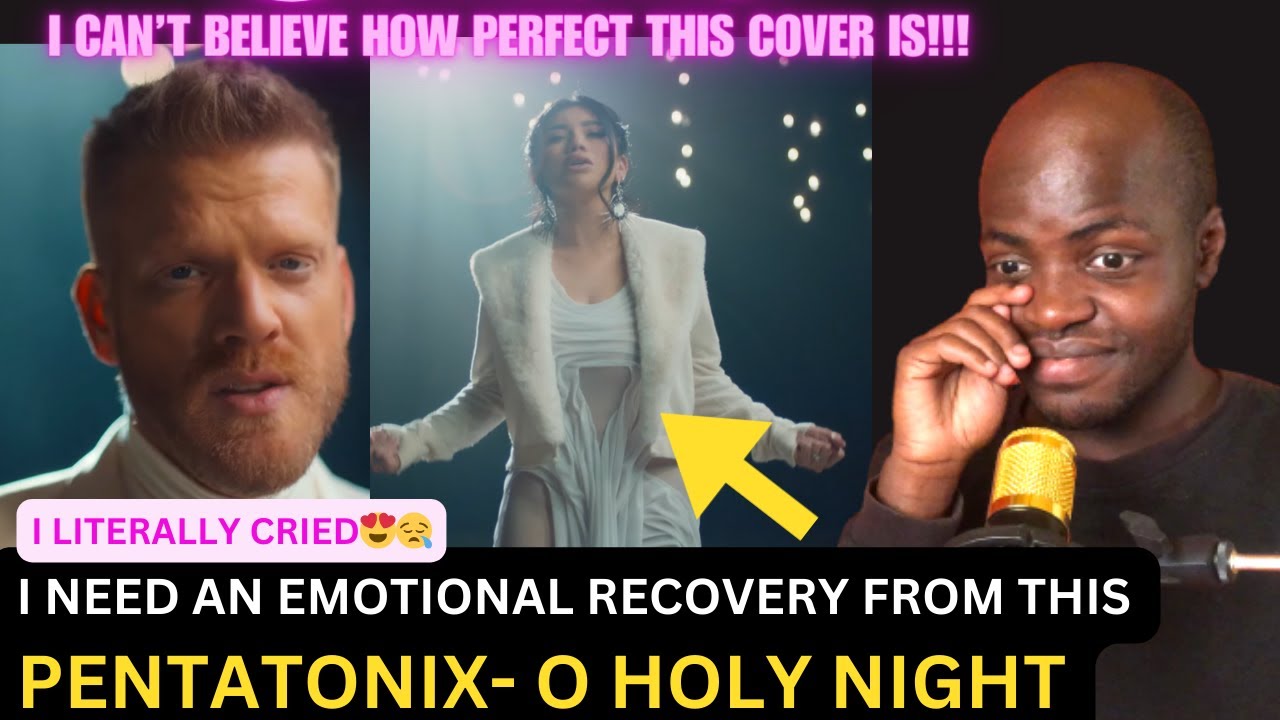 ANGELIC PENTATONIX  - O HOLY NIGHT | I HAVE NEVER HEARD A MORE PERFECT COVER  | Vocal coach reacts