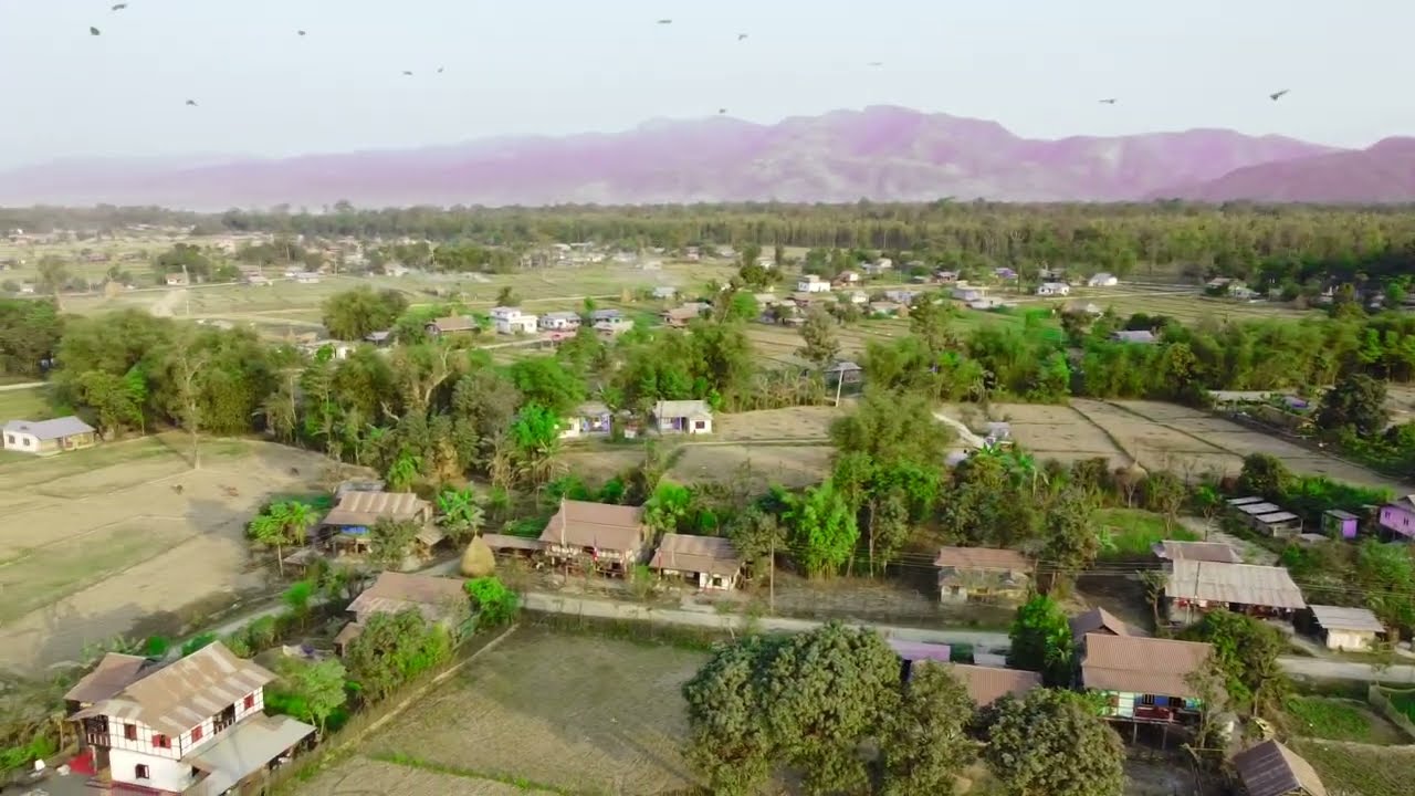 Drone Shoot//Barahakshetra-3//Sunsari//Nadaha//Tinghare