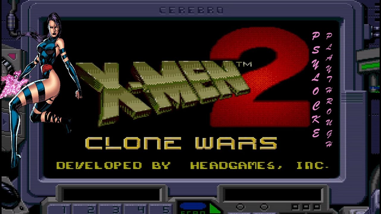 X-Men 2: Clone Wars - Psylocke Playthrough