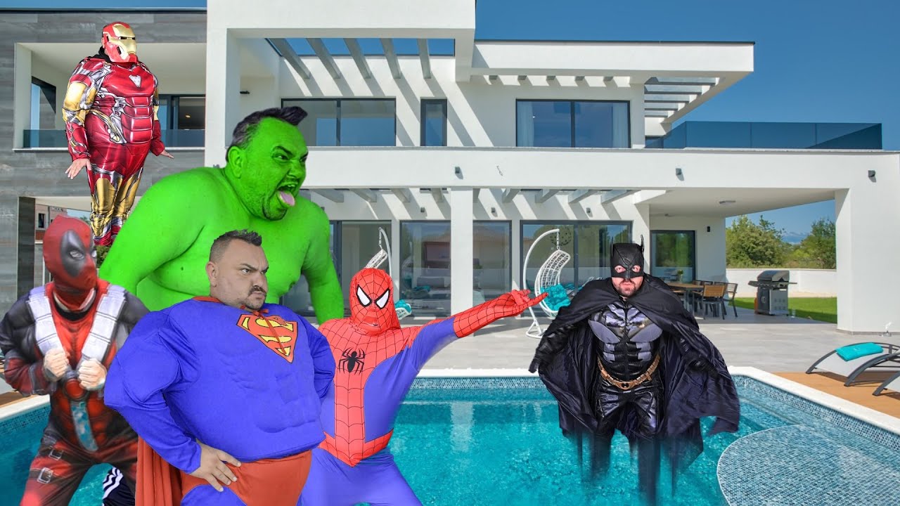 Superheroes House Tour