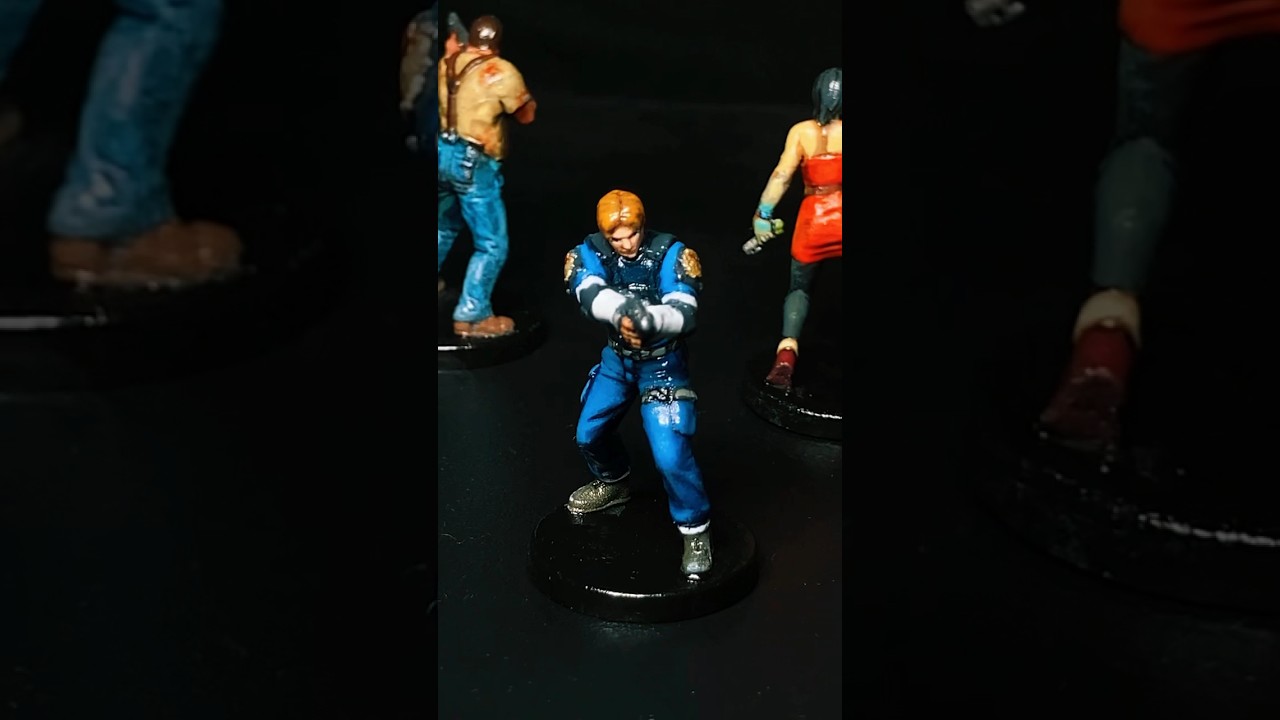 Survival Horror Heroes - Resident Evil 2 Board Game - Painting Showcase (2019)