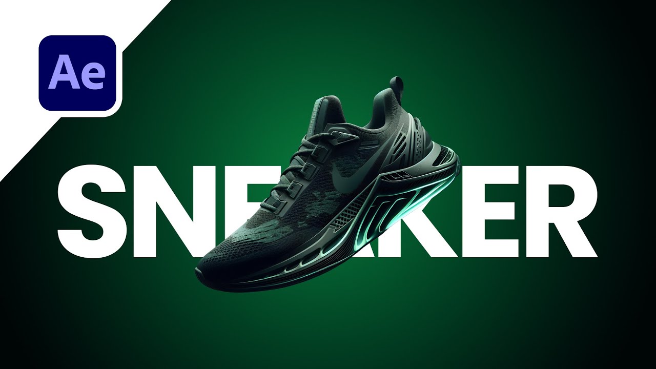 Stunning Nike Advert Tutorial in After Effects || After Effects Tutorial