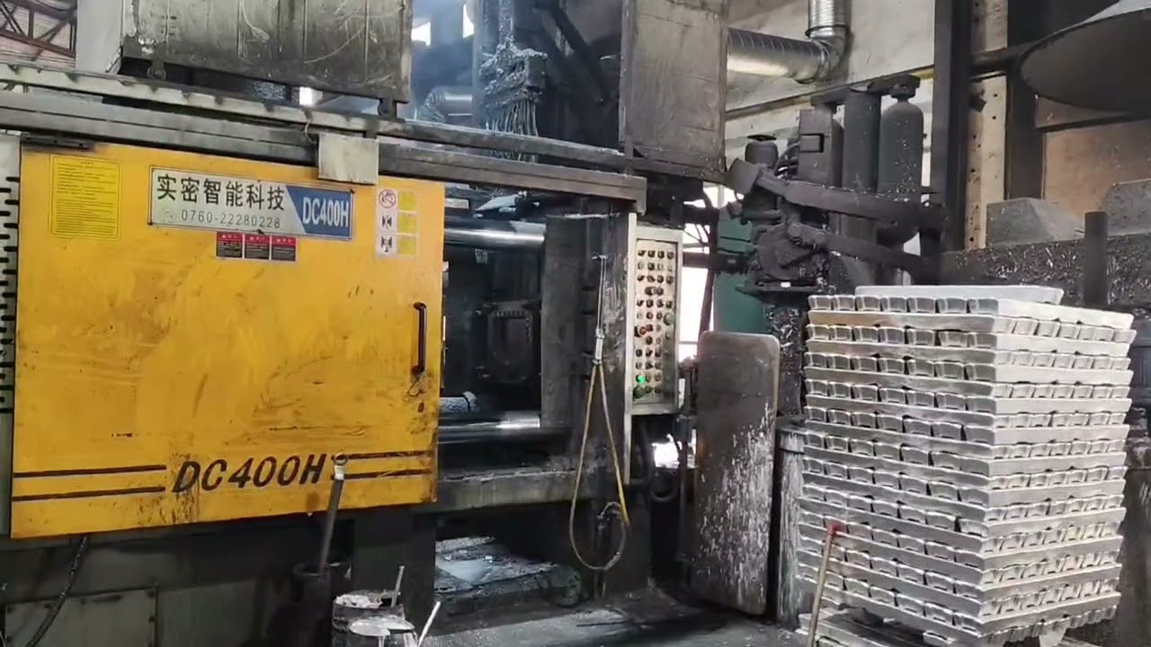 How does cold chamber die casting machine work and produce aluminum parts