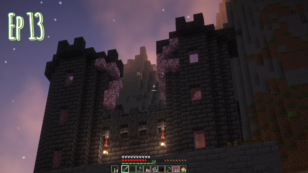 Создаём замок-хранилище | Давайте поиграем в Minecraft Chill, эпизод 13