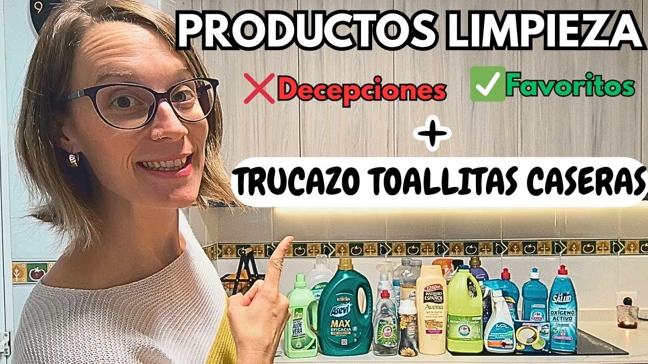 PRODUCTOS DE LIMPIEZA que ❌NO ✅SI volveré a Comprar|+TRUCO de TOALLITAS CASERAS que SÍ funciona