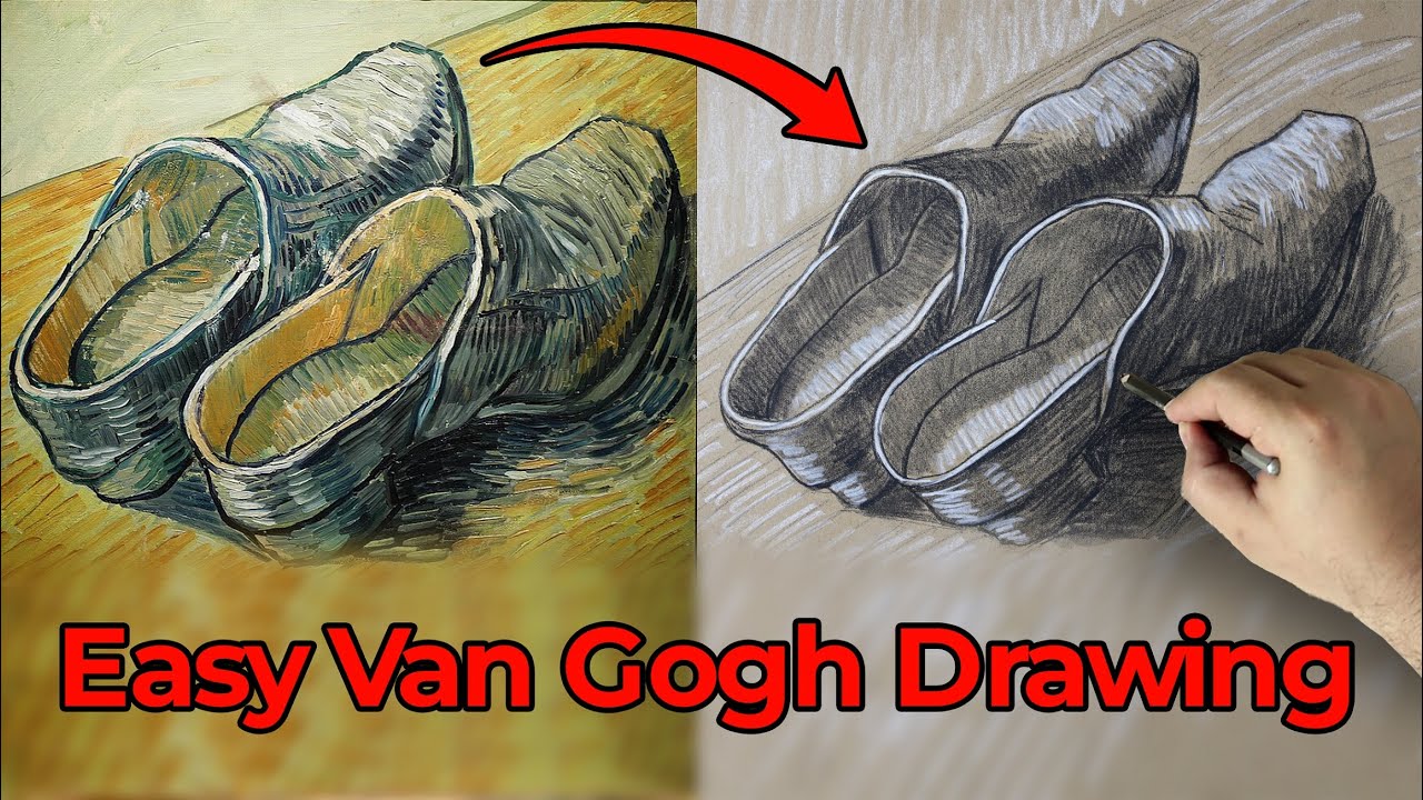 Draw Like Van Gogh Using Just 2 Pencils – Easy Step-by-Step Tutorial