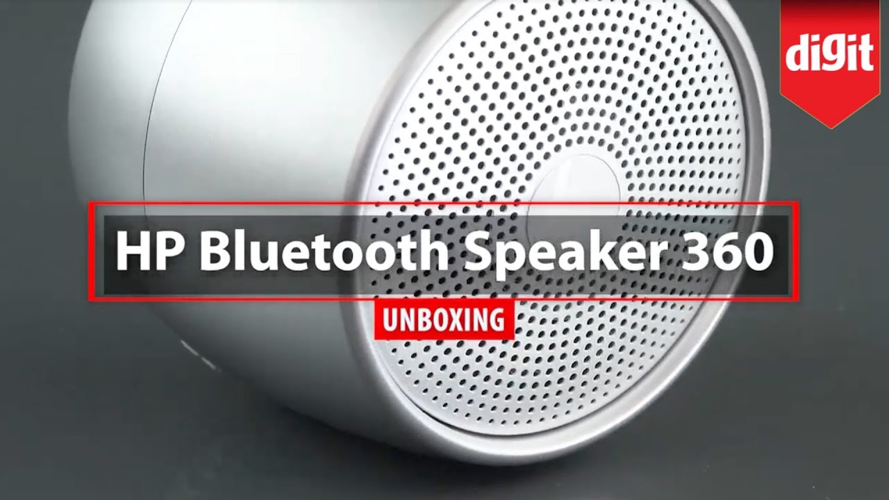HP Bluetooth Speaker 360 Unboxing