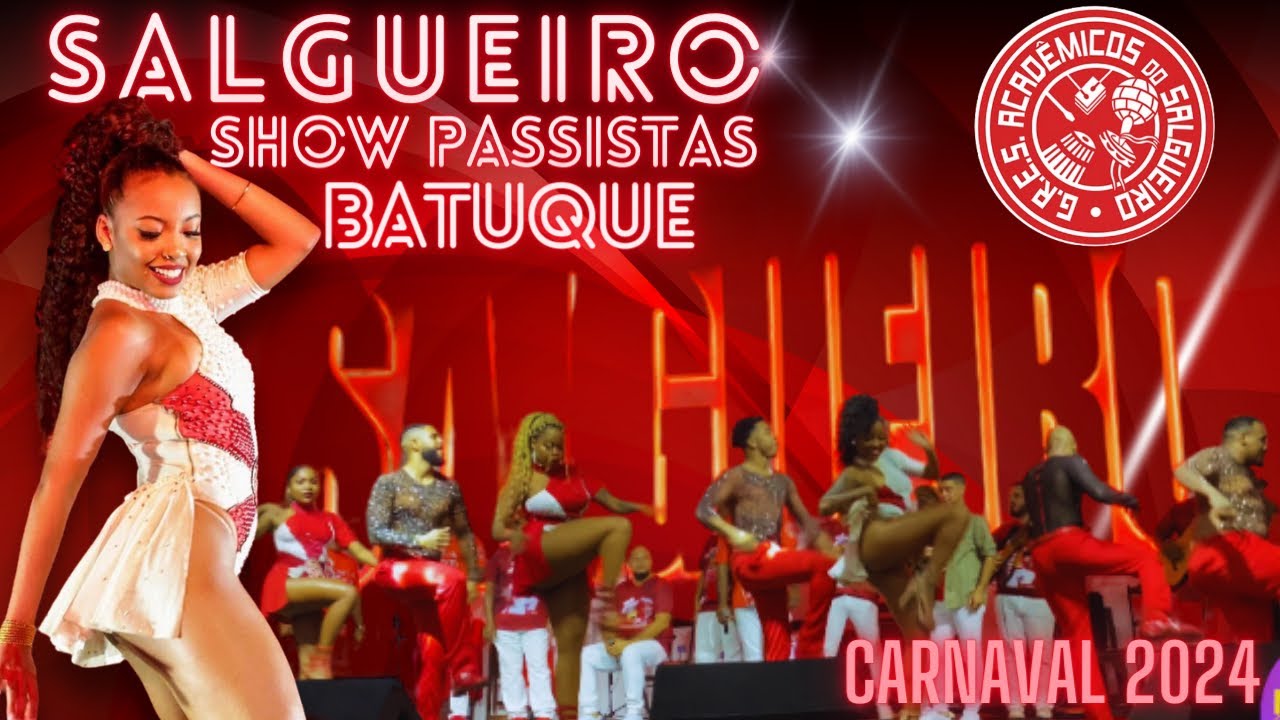 INCRÍVEL SHOW😱 BATUQUE PASSISTAS DO SALGUEIRO | Carnaval 2024