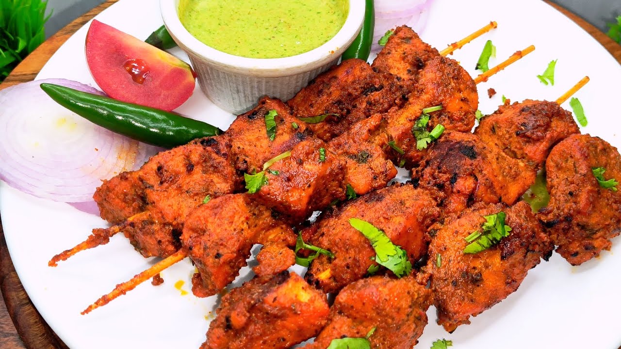 Ramzan Special 🌙 Chicken Tikka Recipe 🔥 | Dawat Special Recipe, Chicken Tikka Skewers #chickentikka 