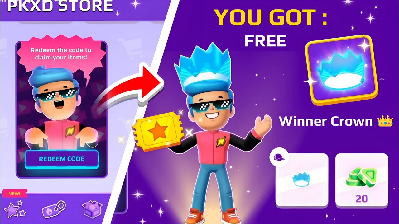 🙀omg !! how to get update Girl crown permanent in PK XD || Free secret trick 🤩