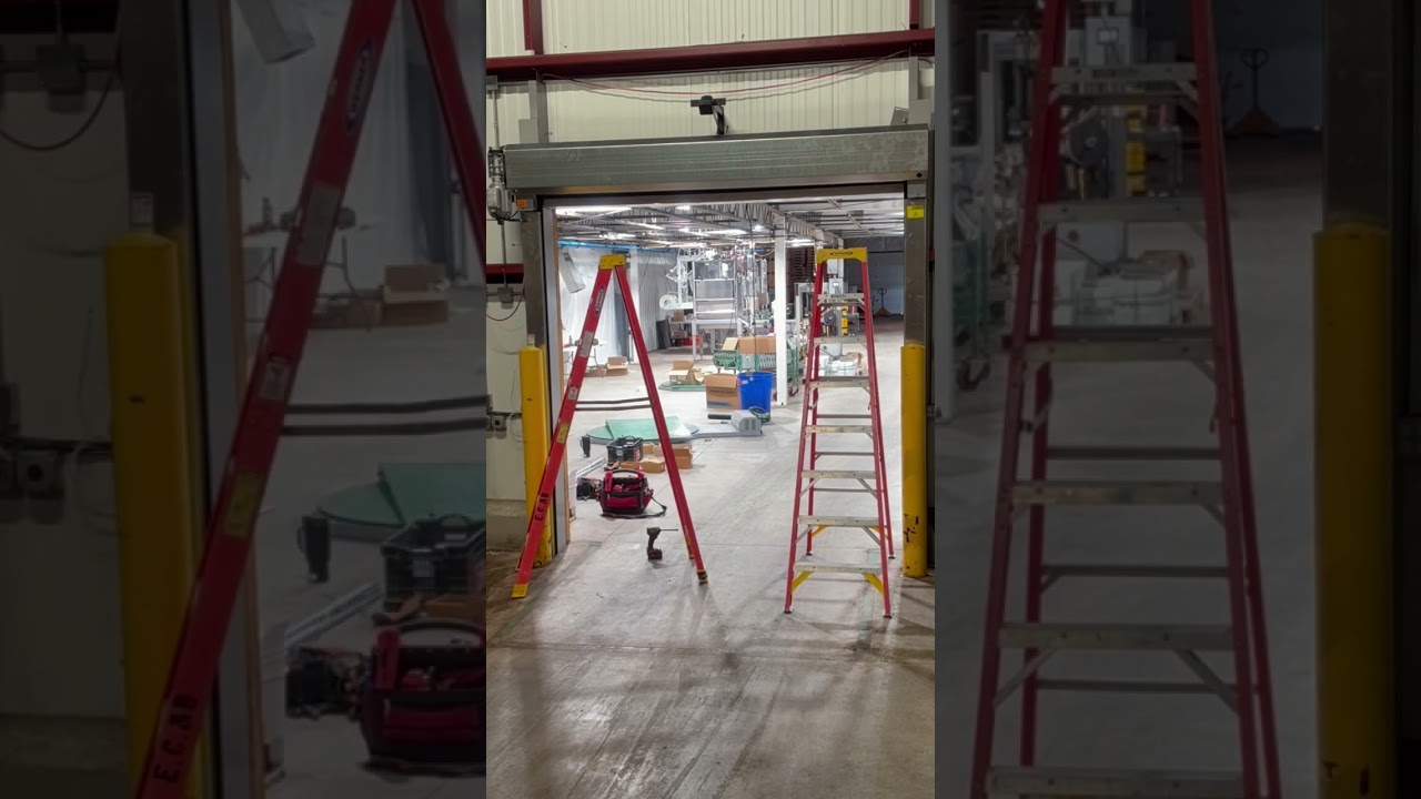 Hormann High Speed Door Install - 