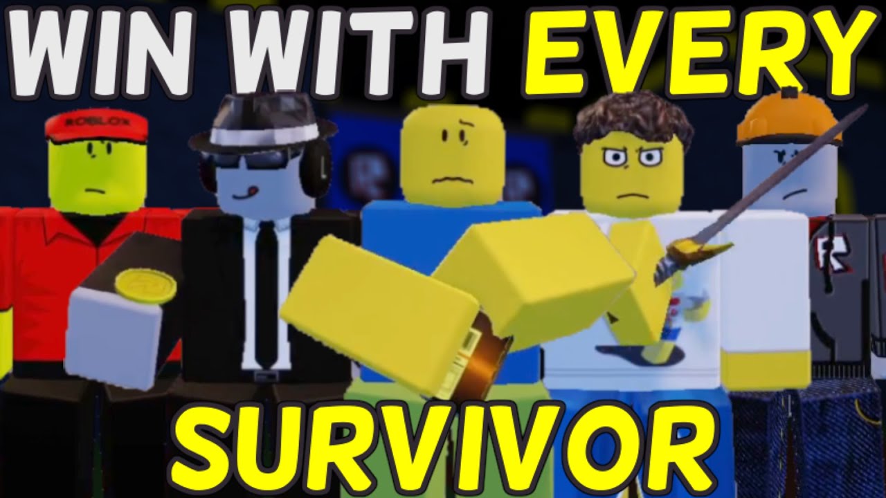 So I Tried Beating LAST MAN STANDING With EVERY Survivor... (Forsaken)