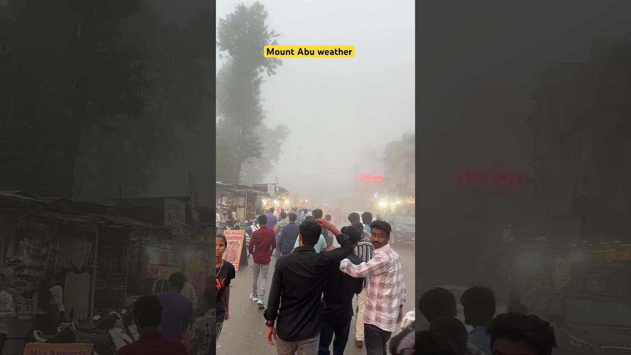 Mount Abu Weather #shortvideo #nature #ytshorts #travel #love #song