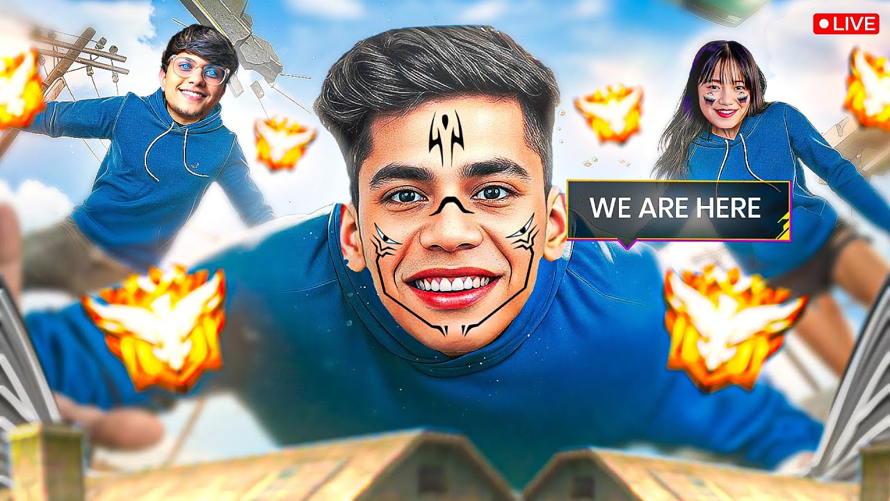 🔴[Live] Fielding Set he Dosto😁My New Squad😎 - Free Fire Live !!  #iQOO #iQOO15R