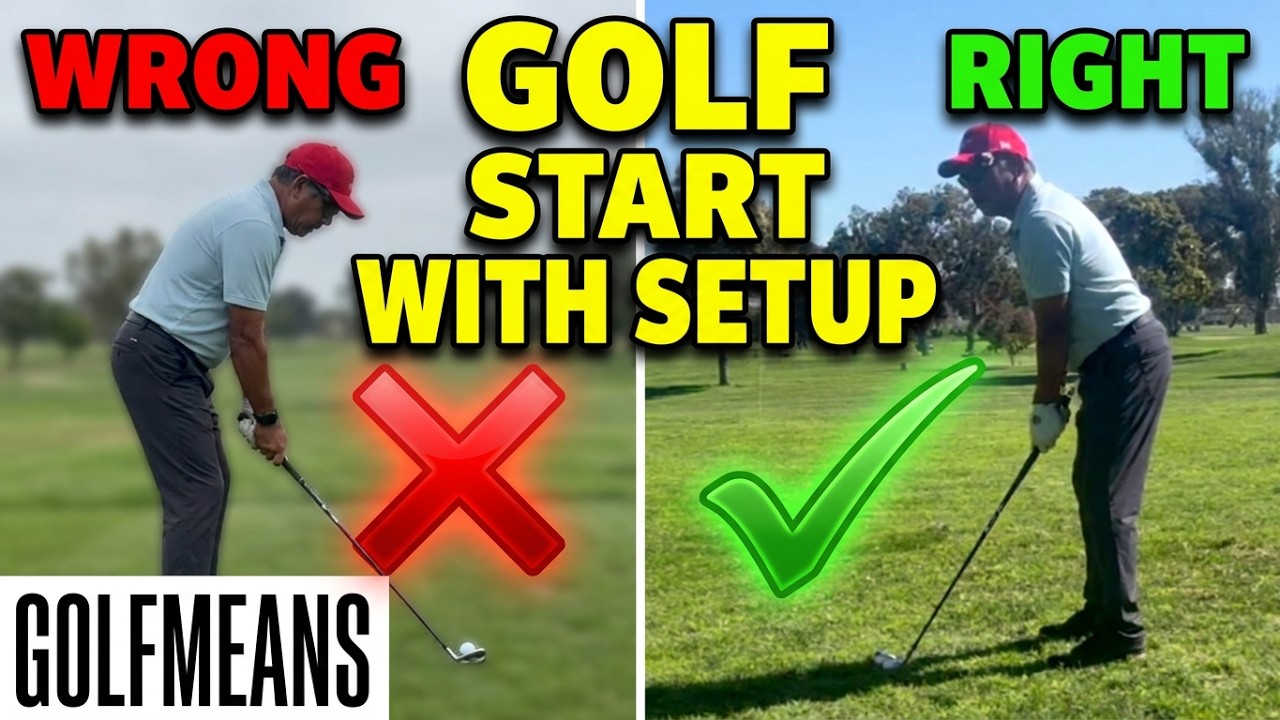 GOLF START WITH SETUP