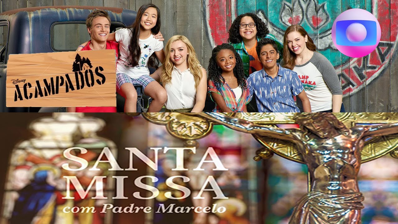 Encerramento Acampados + In&iacute;cio Santa Missa Na Globo (SIMULA&Ccedil;&Atilde;O)
