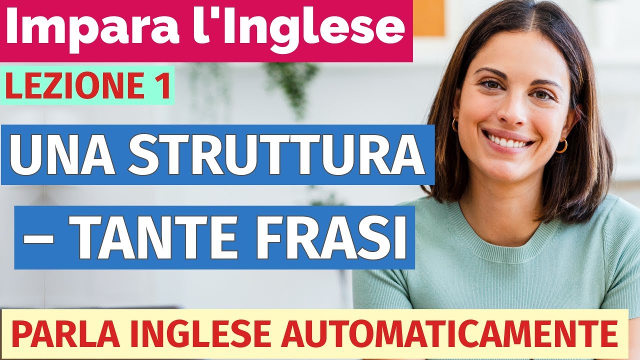 Parla inglese automaticamente – Una struttura, tante frasi | Ascolta e ripeti