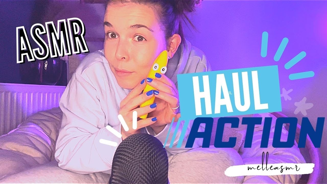 ASMR 😴| HAUL ACTION 🛍 MA PREMIÈRE VIDÉO