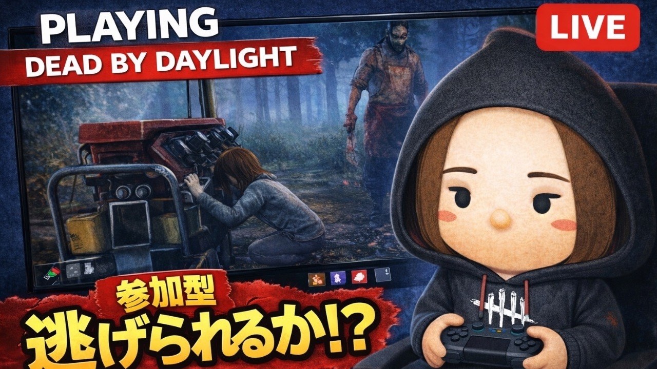 [DbD-参加型]やってこかぁー