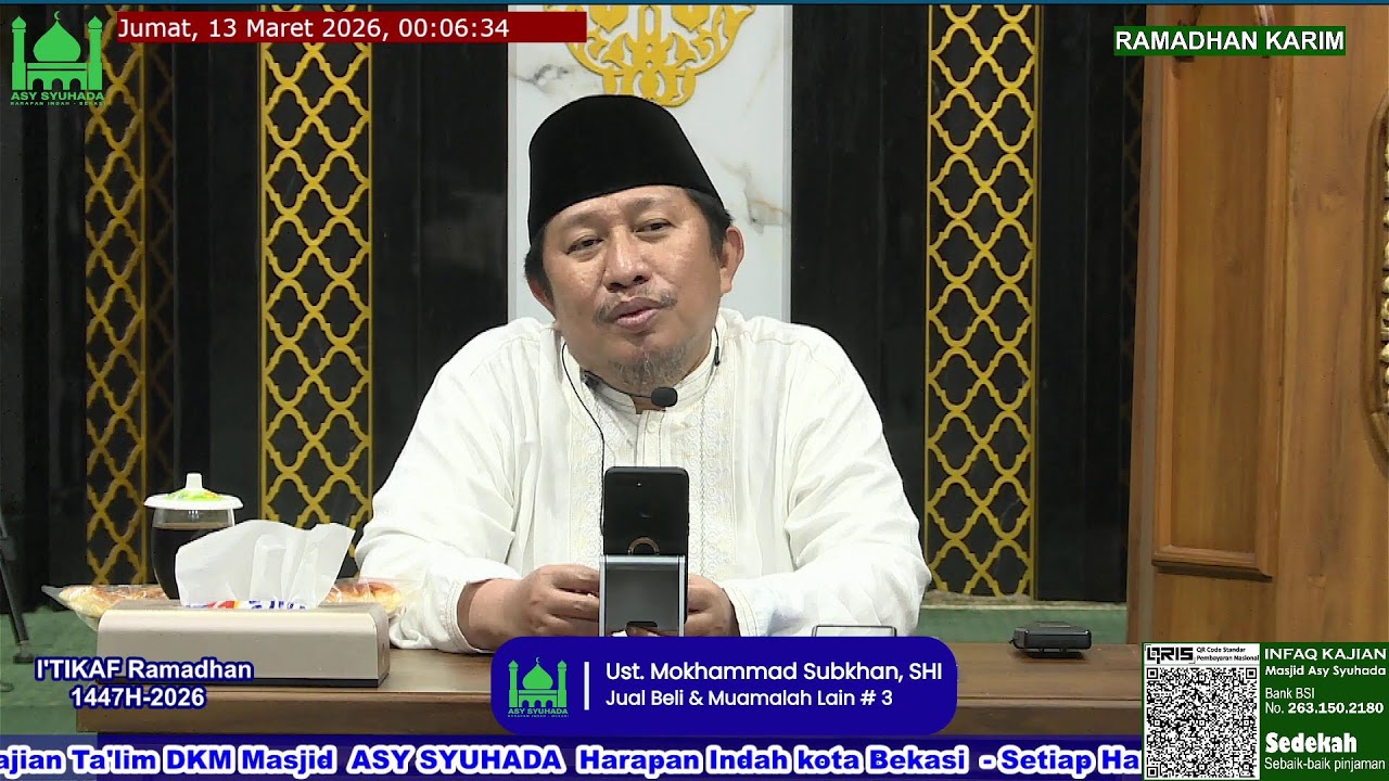 Ustadz. Mokhammad Subkhan, SHI