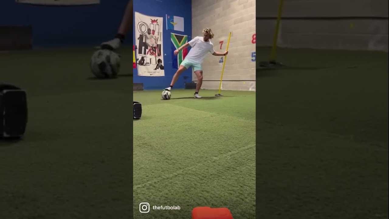 Cade Cowell training skills. Repetition is key  to master the moves.