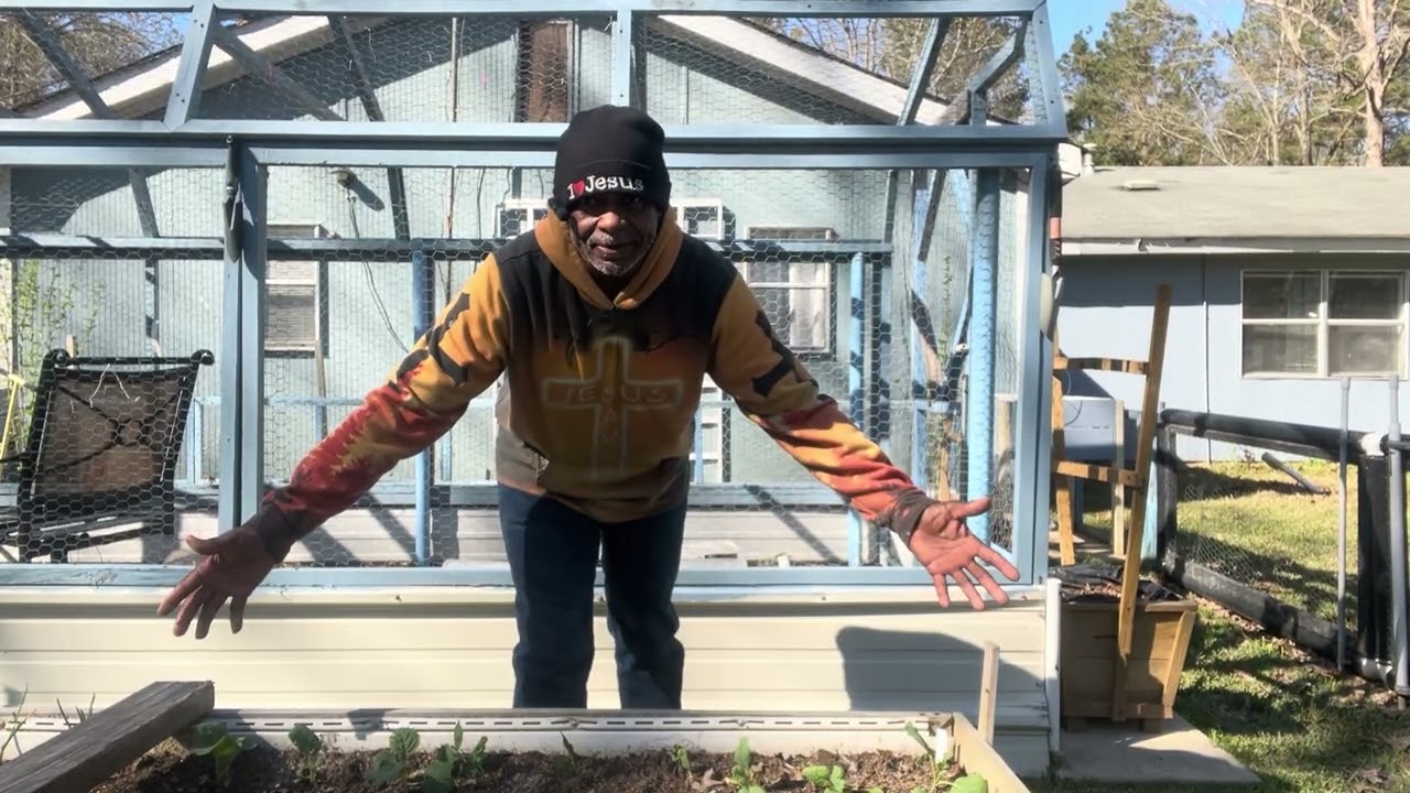 Watering the garden ￼