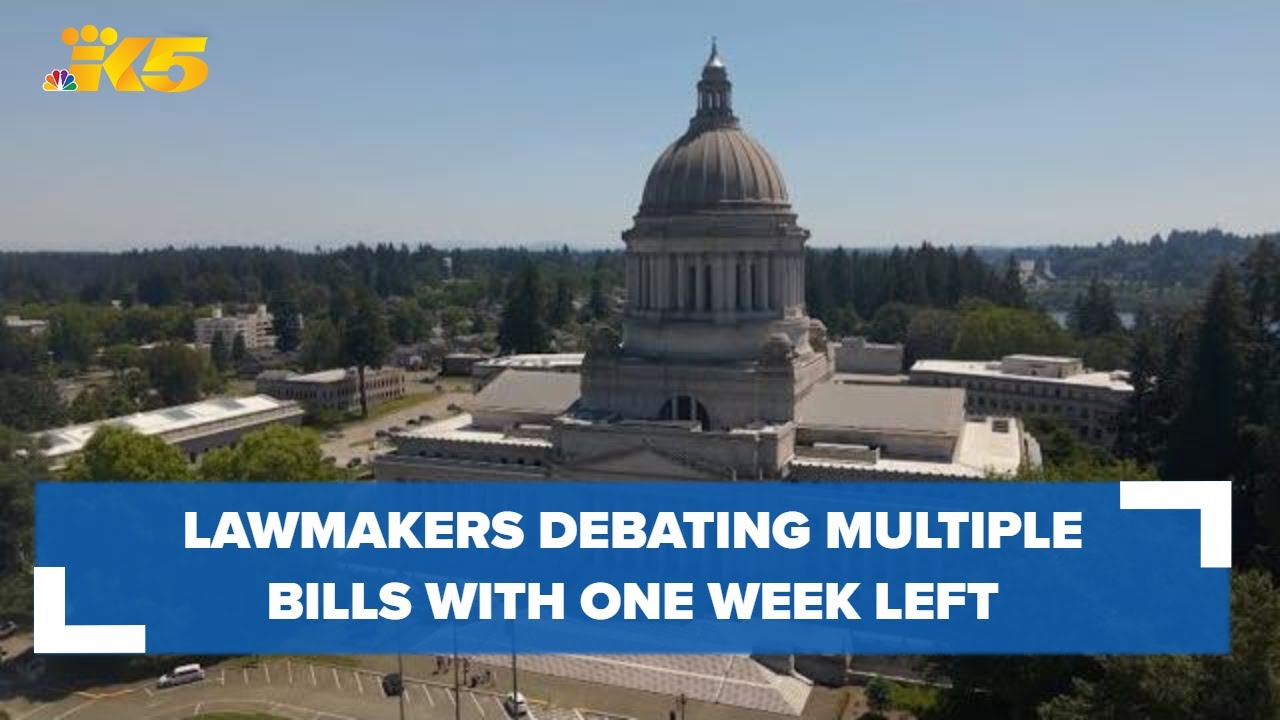 In Session: Washington state lawmakers have one week left to pass legislation