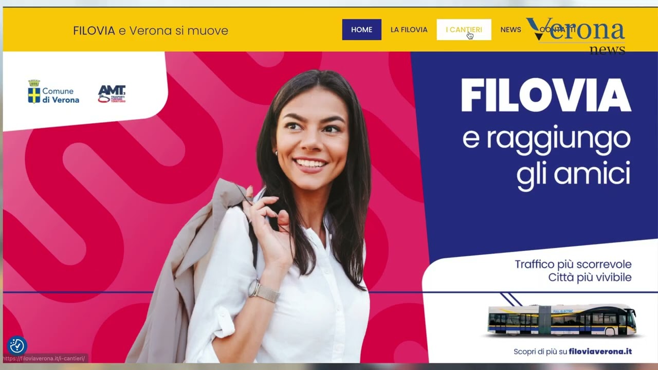 Terminano i lavori Filovia in Fiera, salva la viabilità del Vinitaly