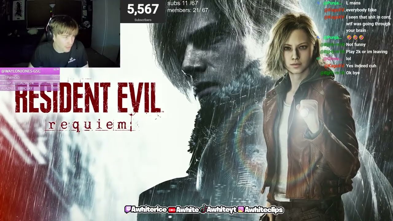 🍀RESIDENT EVIL REQUIEM DAY 1 !! HARDEST DIFFICULTY!!  JOIN UP !!
