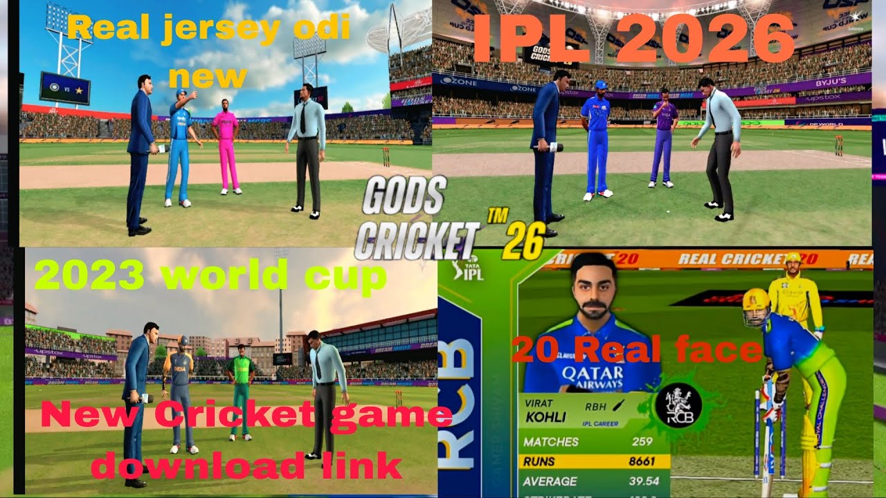 New Cricket game download link l God cricket 26 