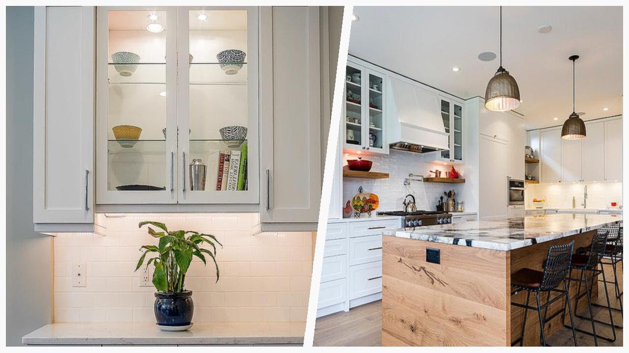 75 Medium Tone Wood Floor And Green Floor Kitchen Design Ideas You'll Love 🔴