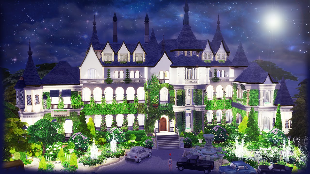 The Sims 4: Speed Build - Great Gatsby's Mansion Part 2