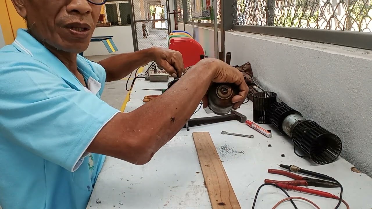 พัดลมแอร์รถยนต์ พัดลมแอร์ไม่หมุน ซ่อมเองได้แบบโครตบ้าน ตอน 2 Air fan2