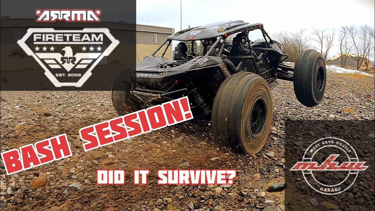 Arrma Fireteam Bash session!