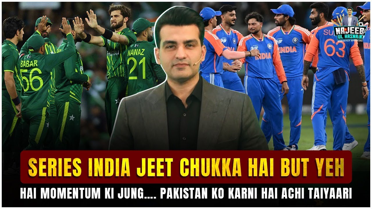 Series india jeet chukka hai but yeh hai momentum ki jung ….pakistan ko karni hai achi taiyaari