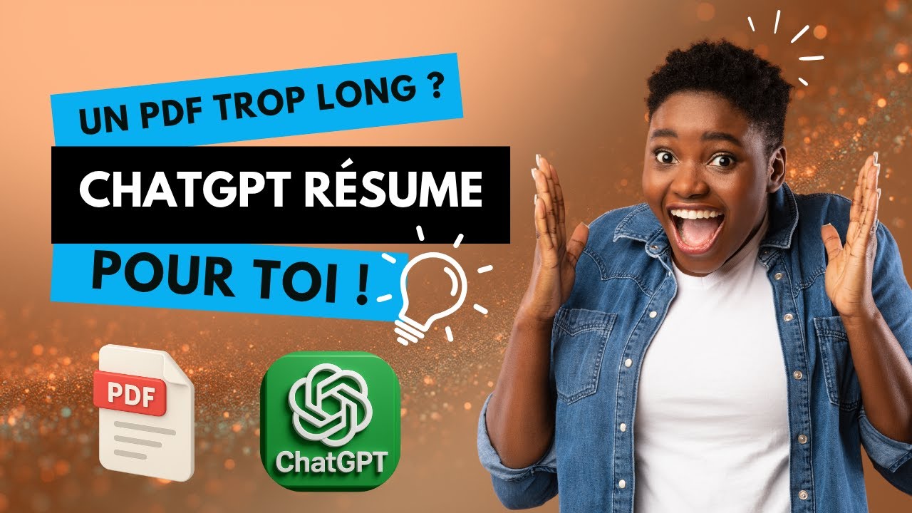 Résumer un PDF avec ChatGPT Gagner du temps grâce à l’IA