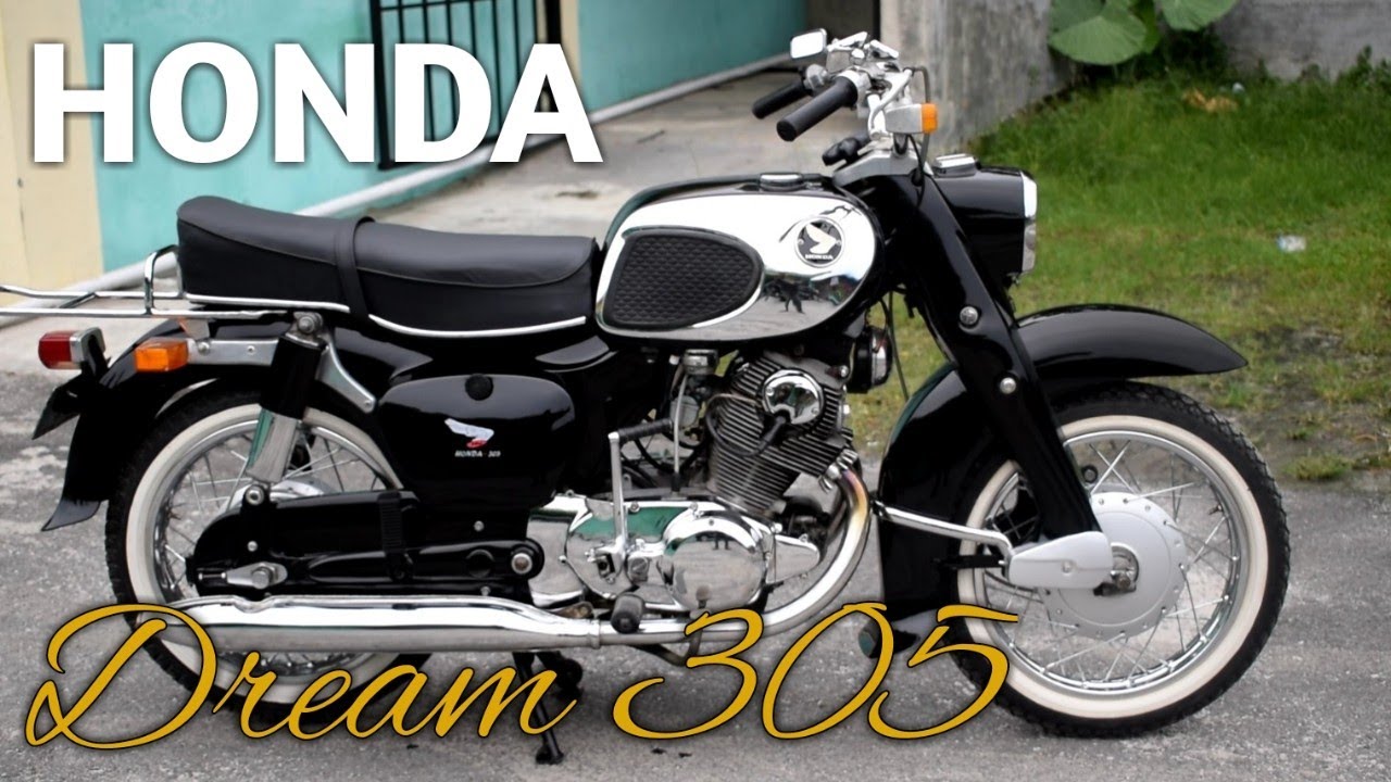 Honda CA 77 | Honda Dream 305 | motor tua jiwa muda