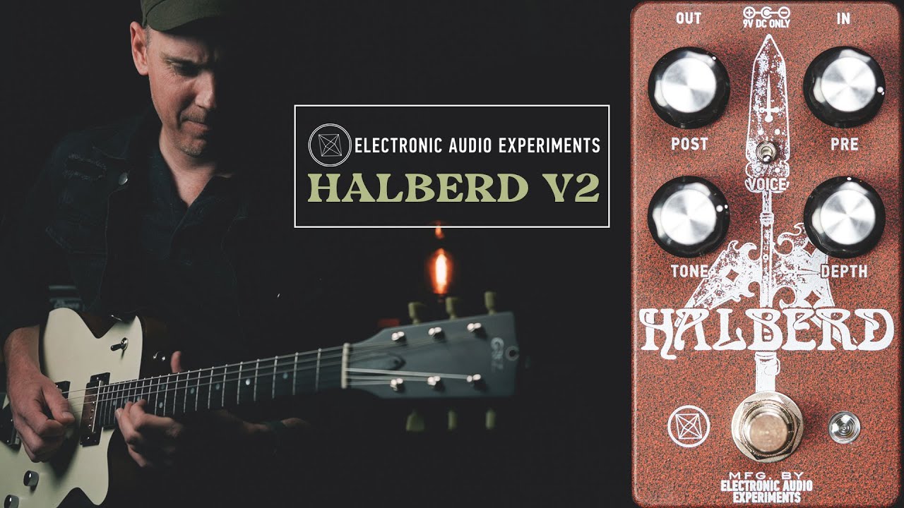 Demos in the Dark // EAE Halberd V2 // Guitar Pedal Demo
