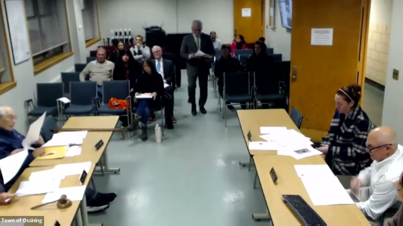 Town of Ossining Zoning Board of Appeals Meeting 12 1 2025