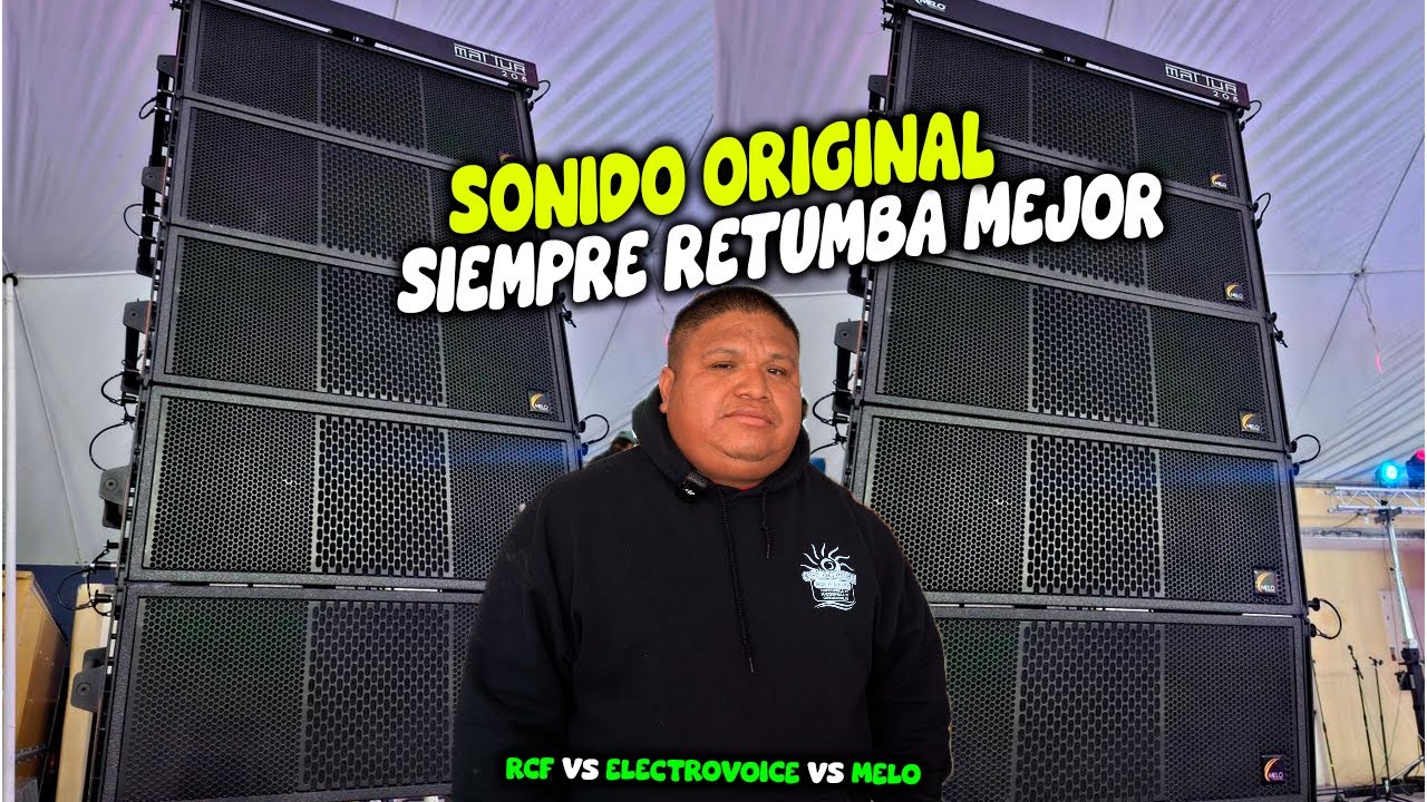 llego de EUA VENDIENDO todos sus BAFLES (RCF Y ELECTROVIOCE) POR COMPRAR MARCA (MELO)